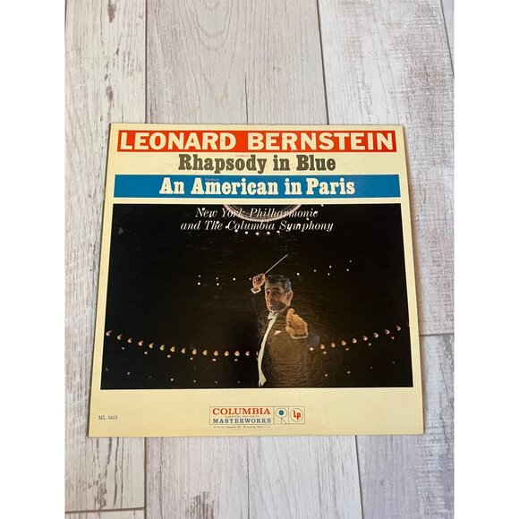 Leonard Bernstein Gershwin Rhapsody In Blue & An American In Paris Vinyl ML 5413 - Picture 1 of 5